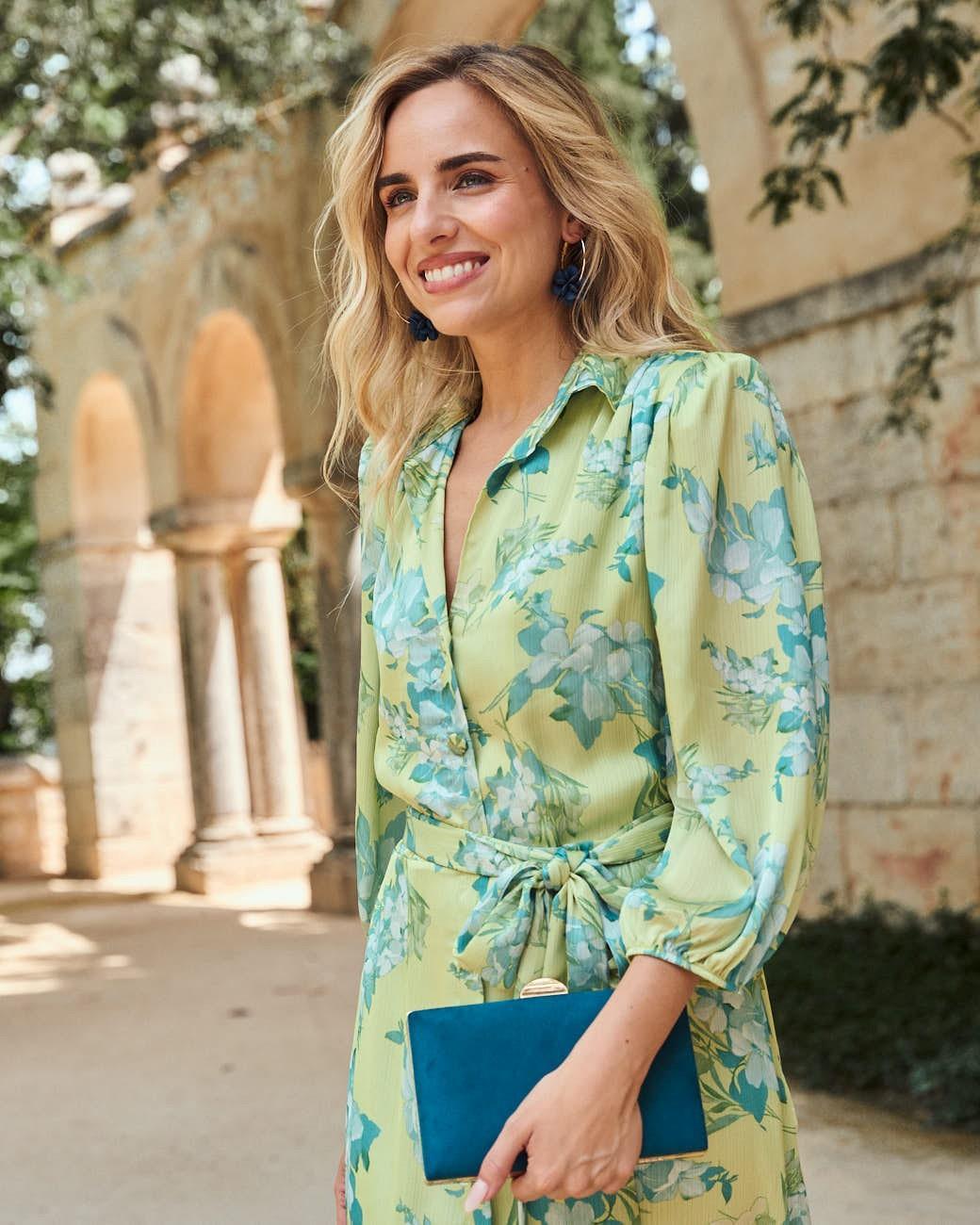 Vestido Flores Plenia
