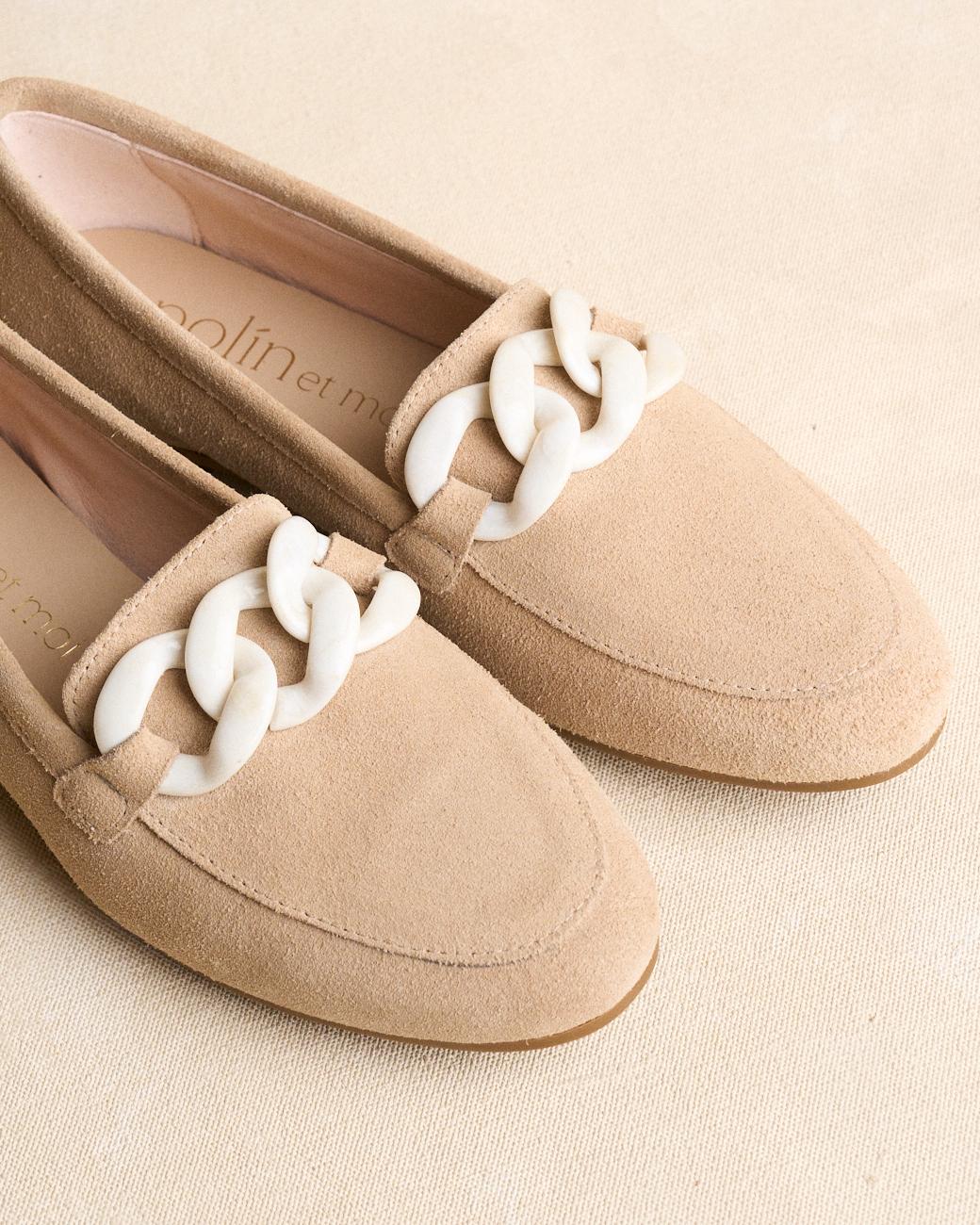 Mocassim Bege Pilar
