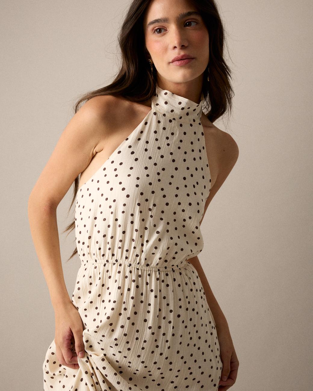 Vestido de Bolinhas Luz