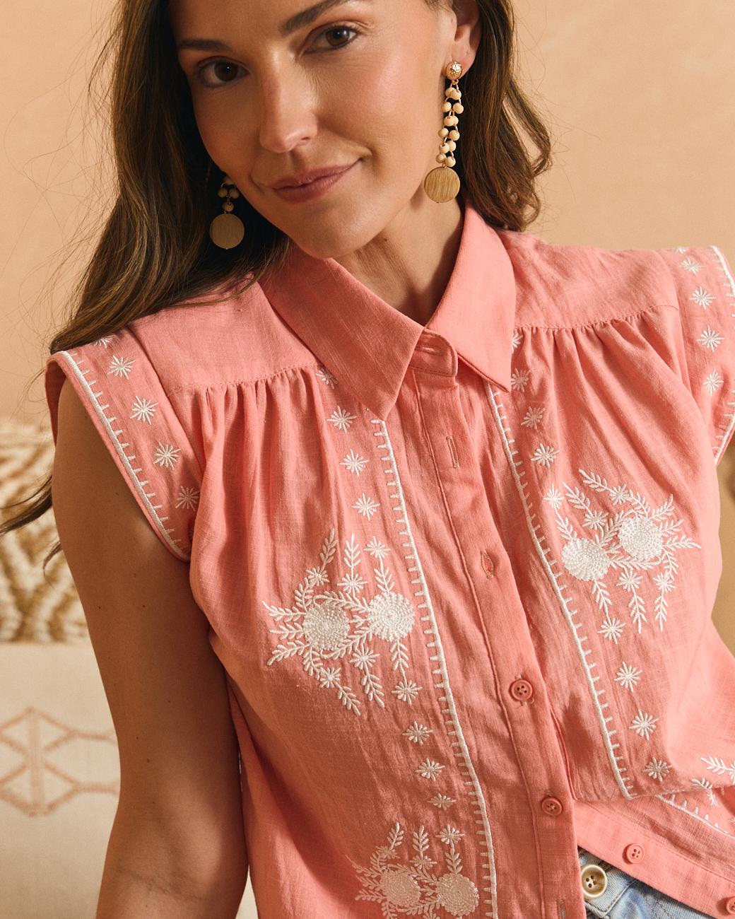 Blusa Bordada Sandy