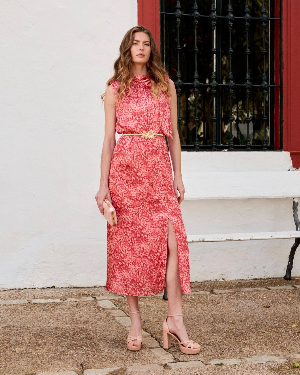 Vestido Estampado Donatella