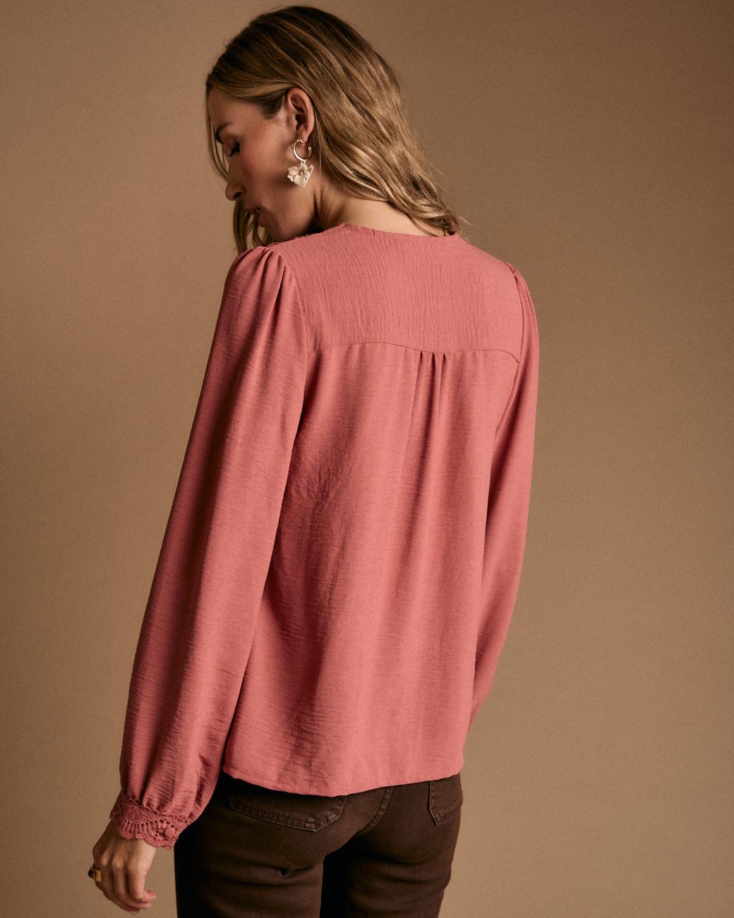 Camisa com Detalhe Central Lola