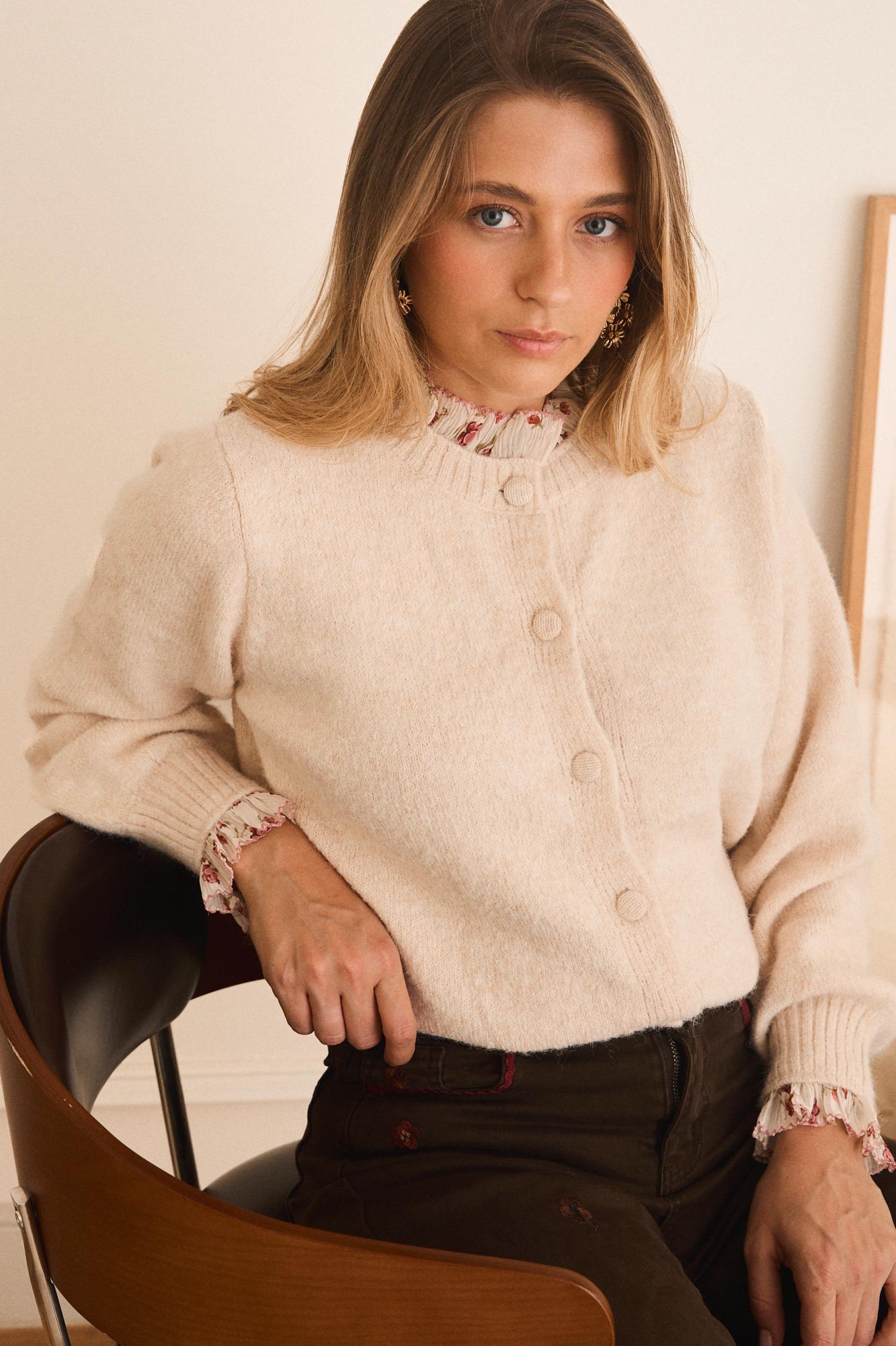 Camisola de gola Berlina