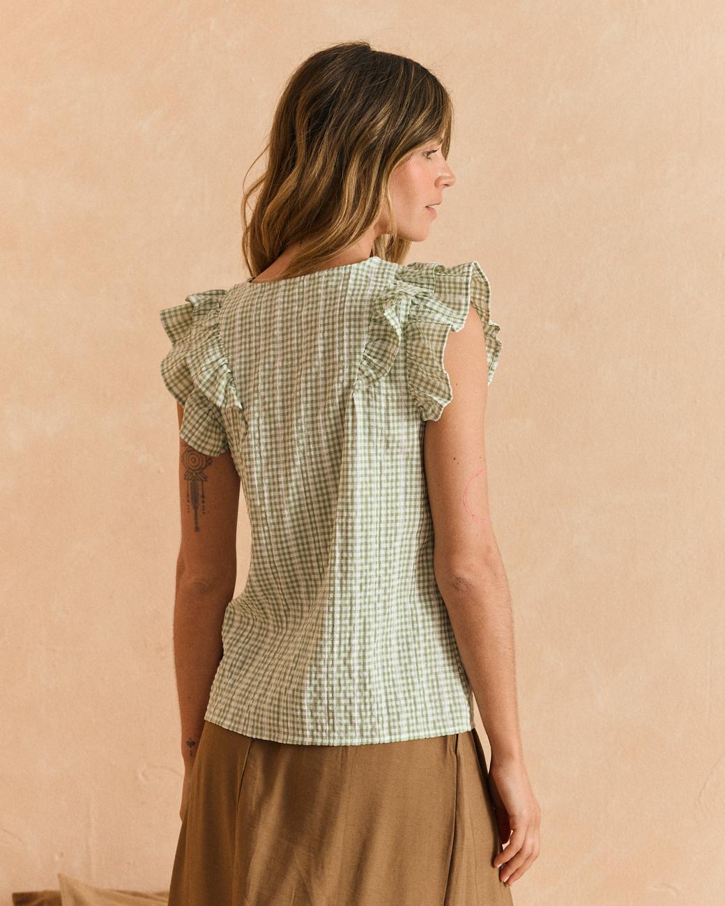 Blusa Vichy Celsa