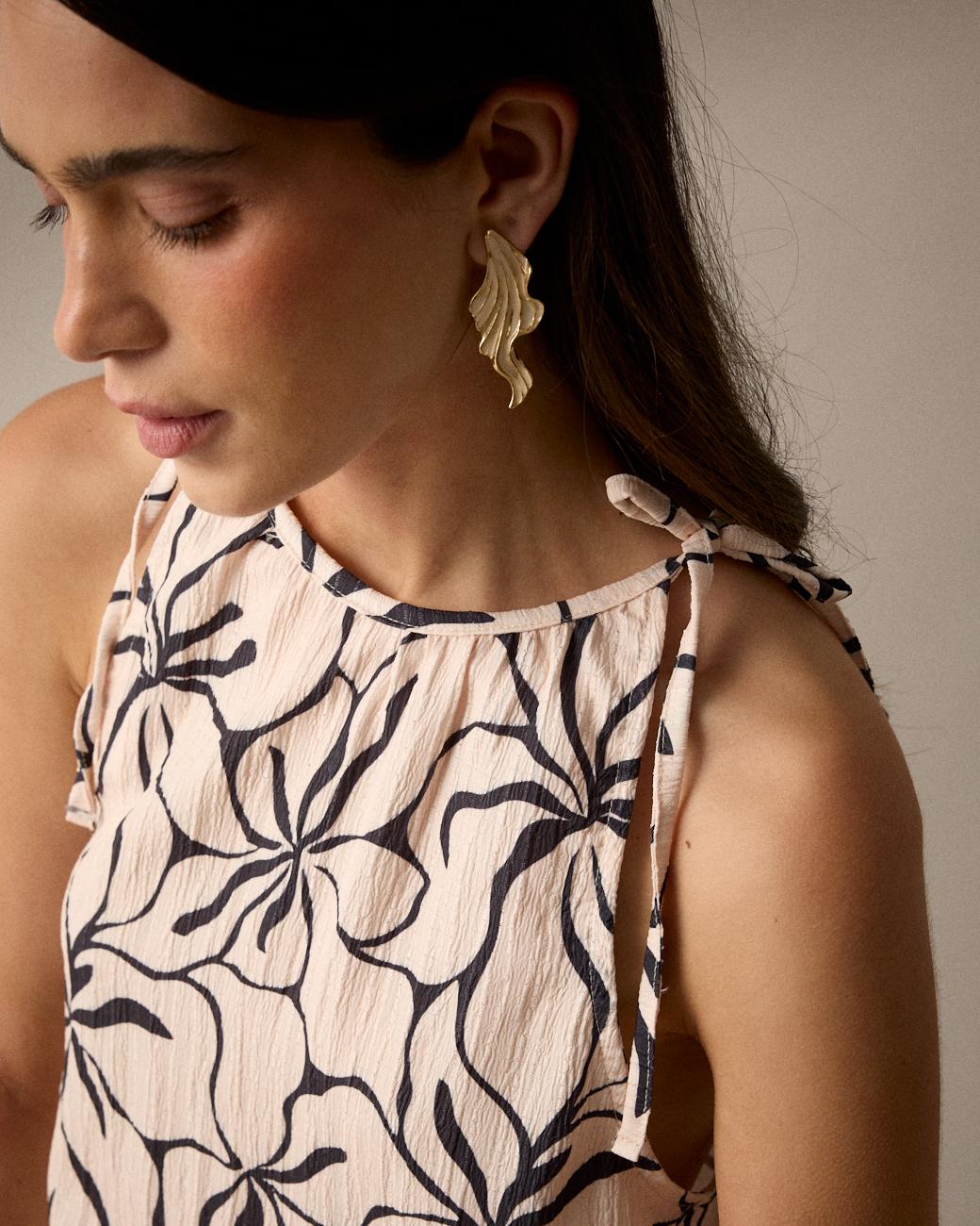 Vestido Cru Aran