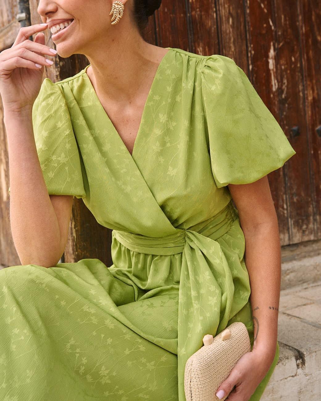 Vestido com Laço Iruna