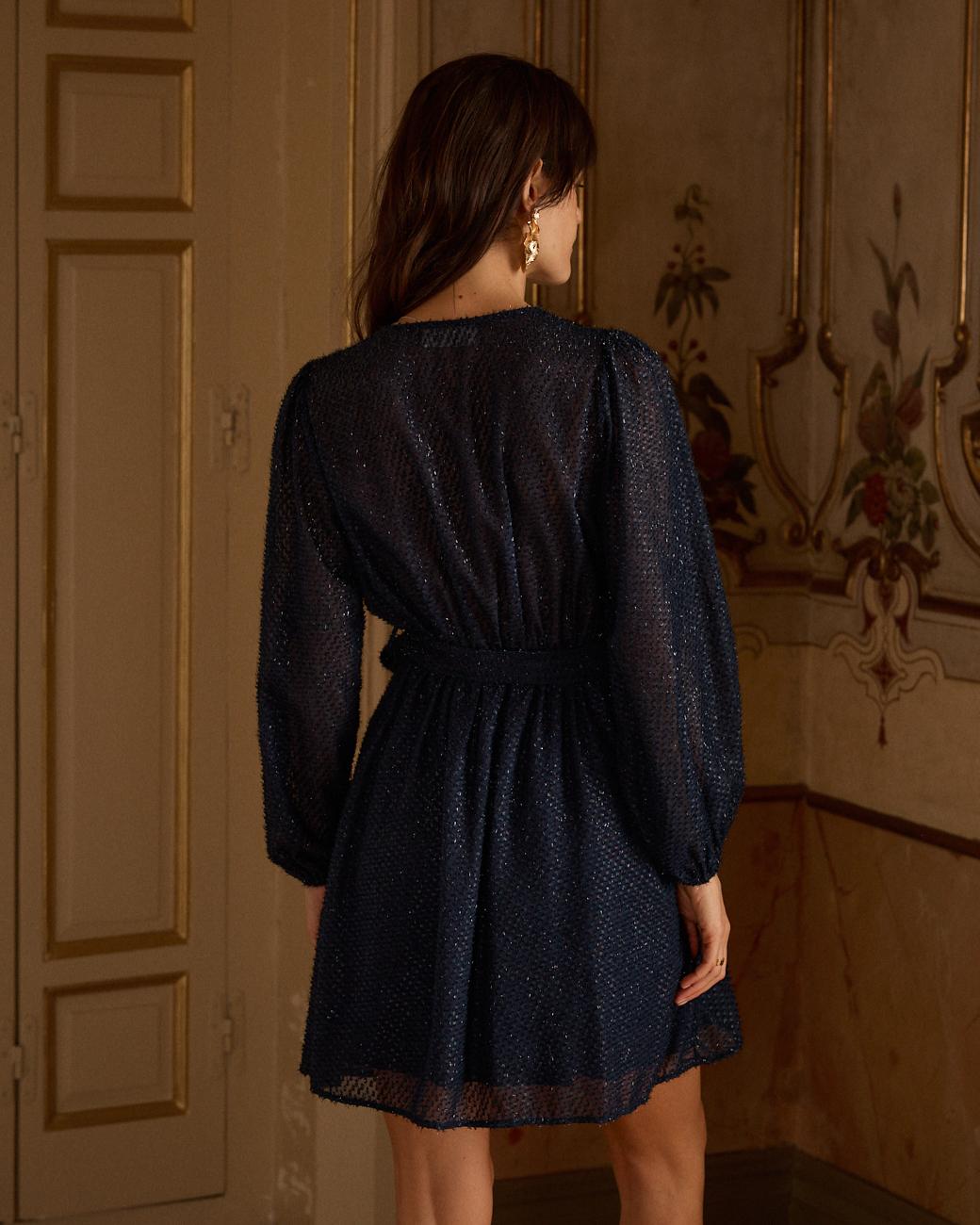 Vestido Curto Lurex Nerea