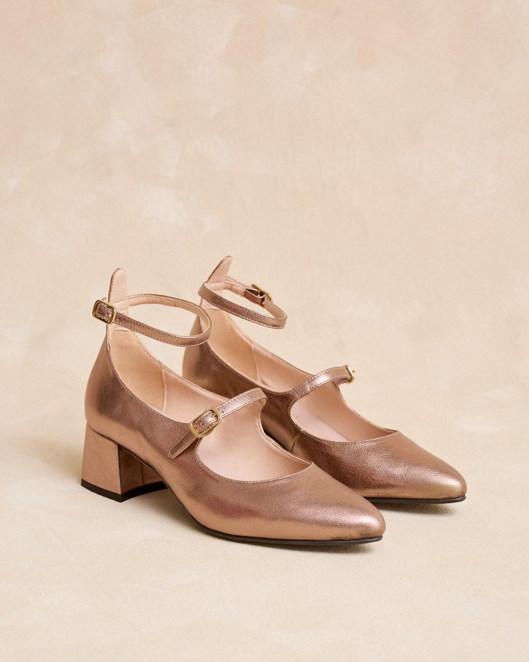 Sapato Mary Jane Doble Corvina