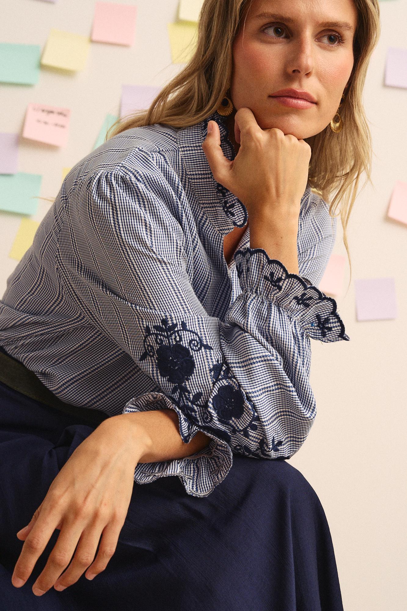 Camisa às riscas Rosaura