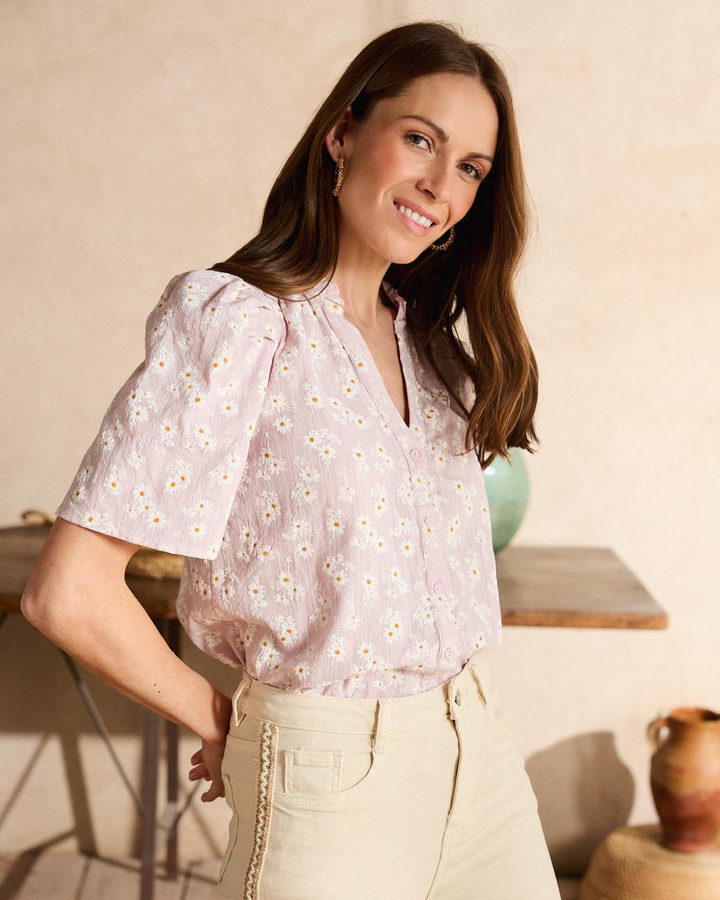 Blusa de Margaridas Leonor