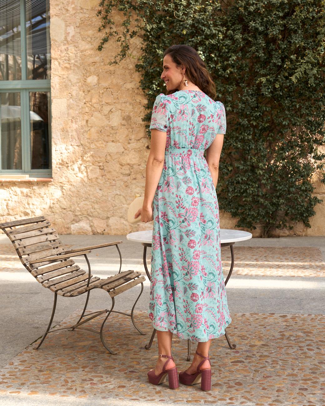 Vestido Estampado Vera