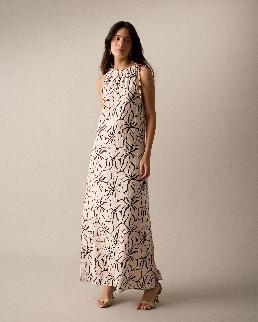 Vestido Cru Aran