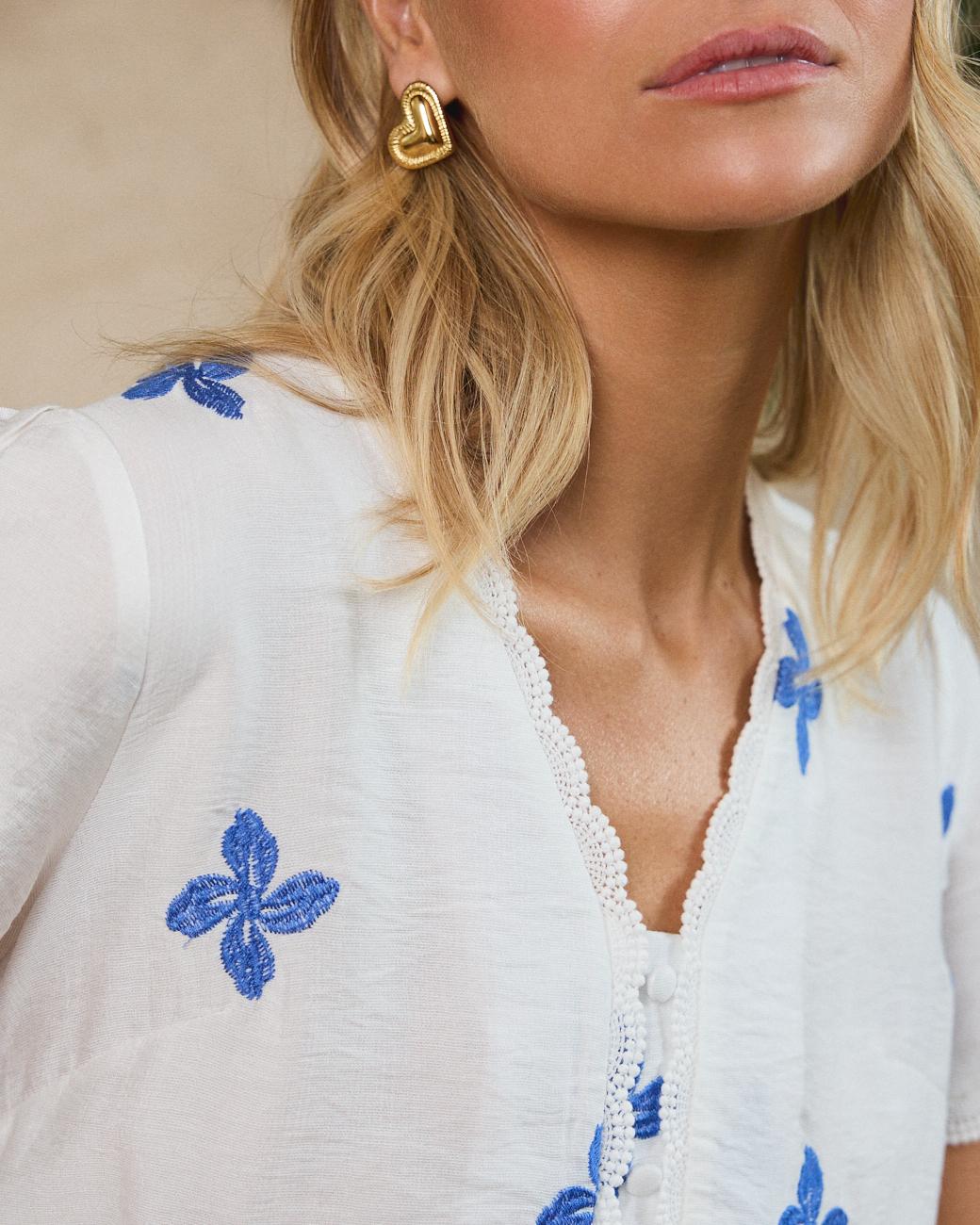 Camisa Bordada Emília