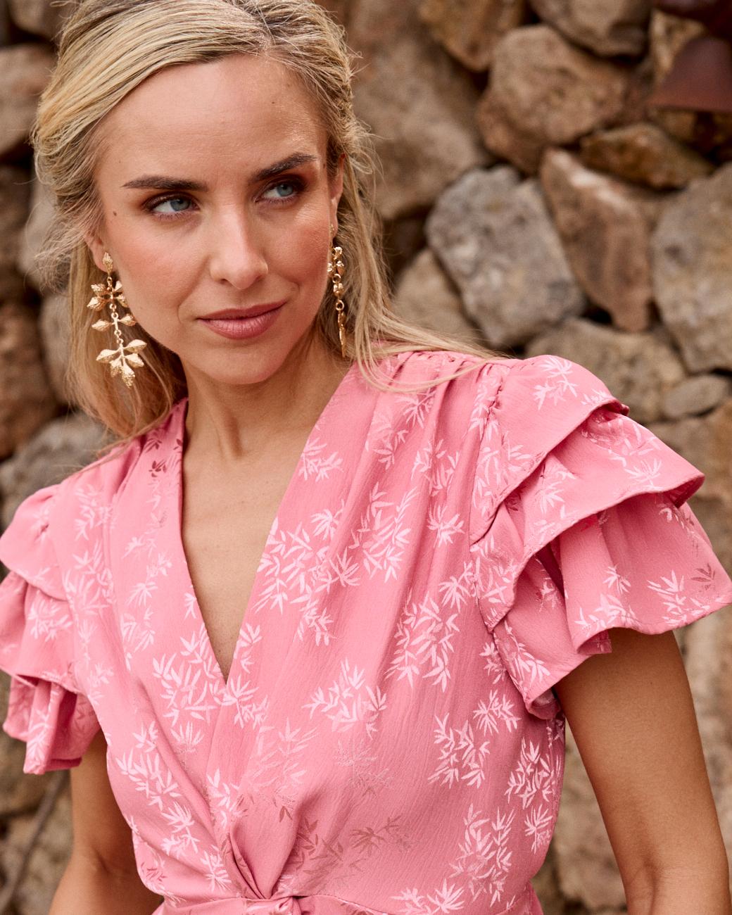 Vestido com Mangas Valentina