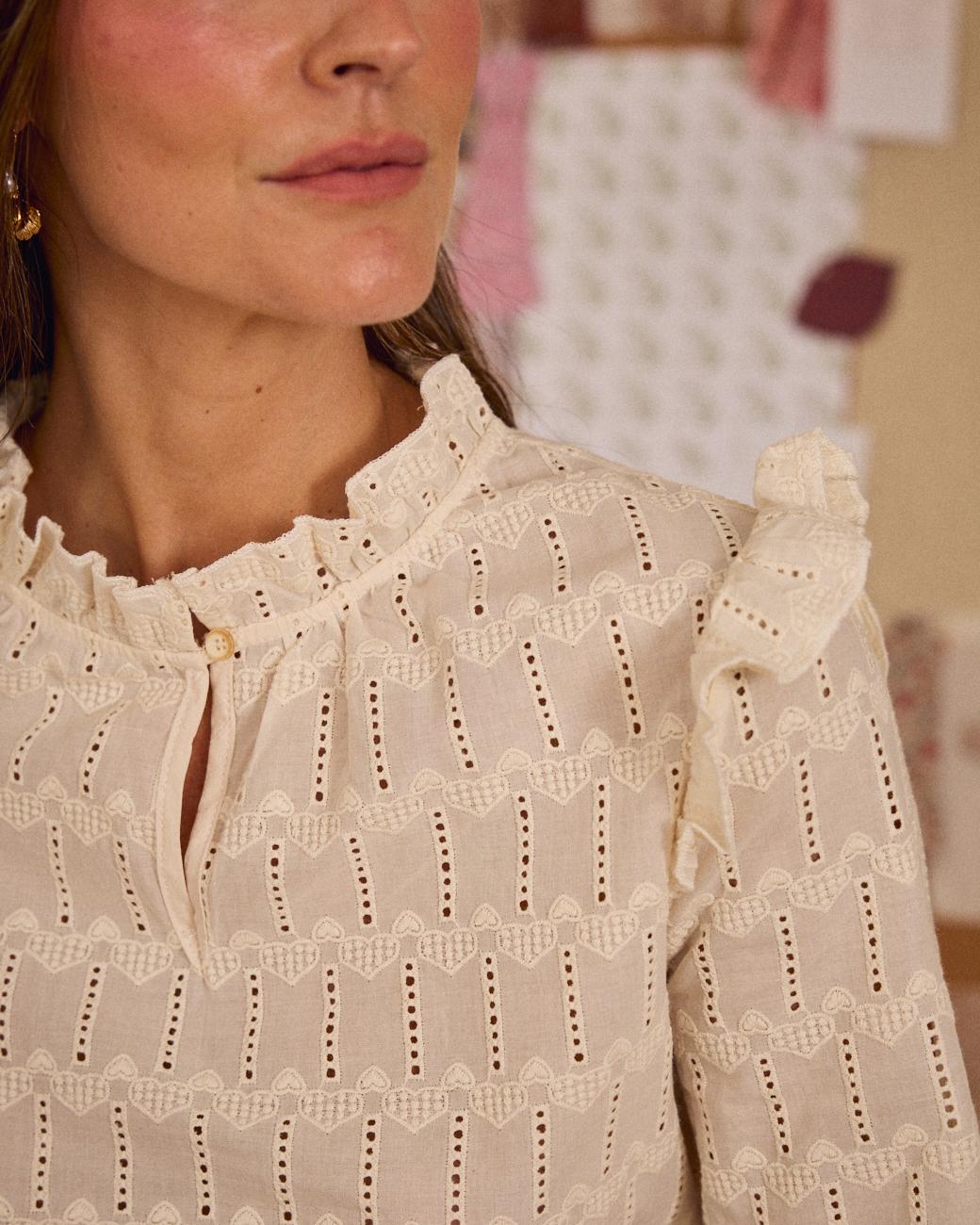 Blusa com Corações Aureline