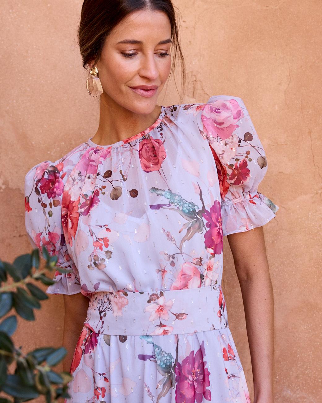 Vestido de Flores Capuccine