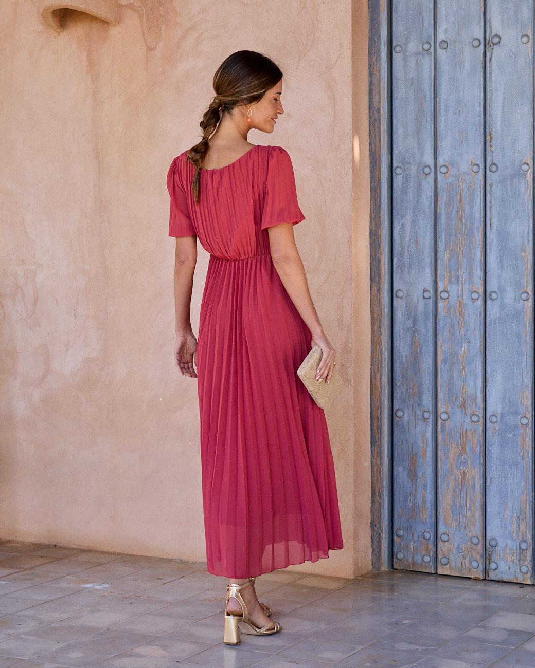Vestido Plissado Candela