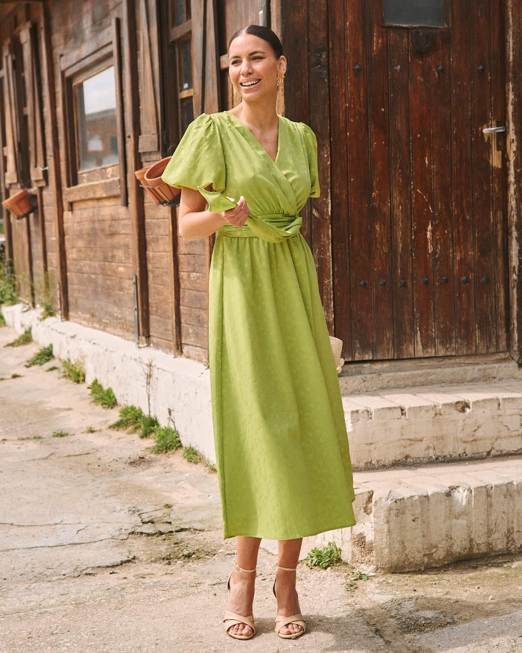 Vestido com Laço Iruna
