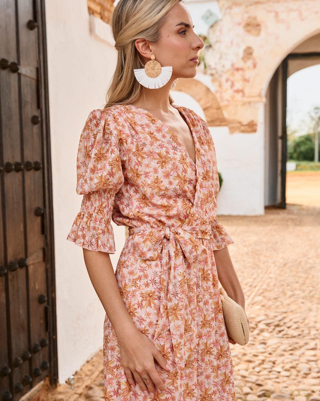 Vestido Floral Ópera