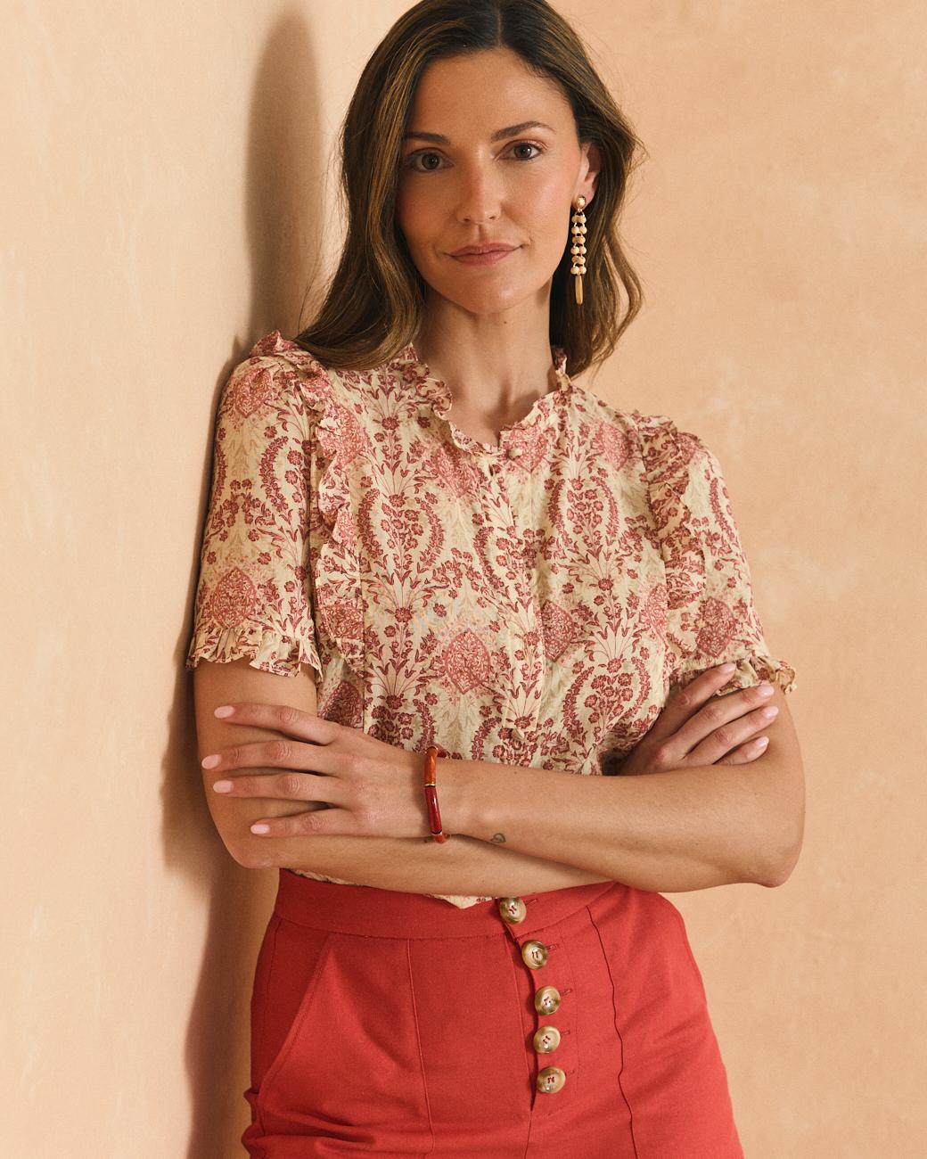Camisa estampada Adela
