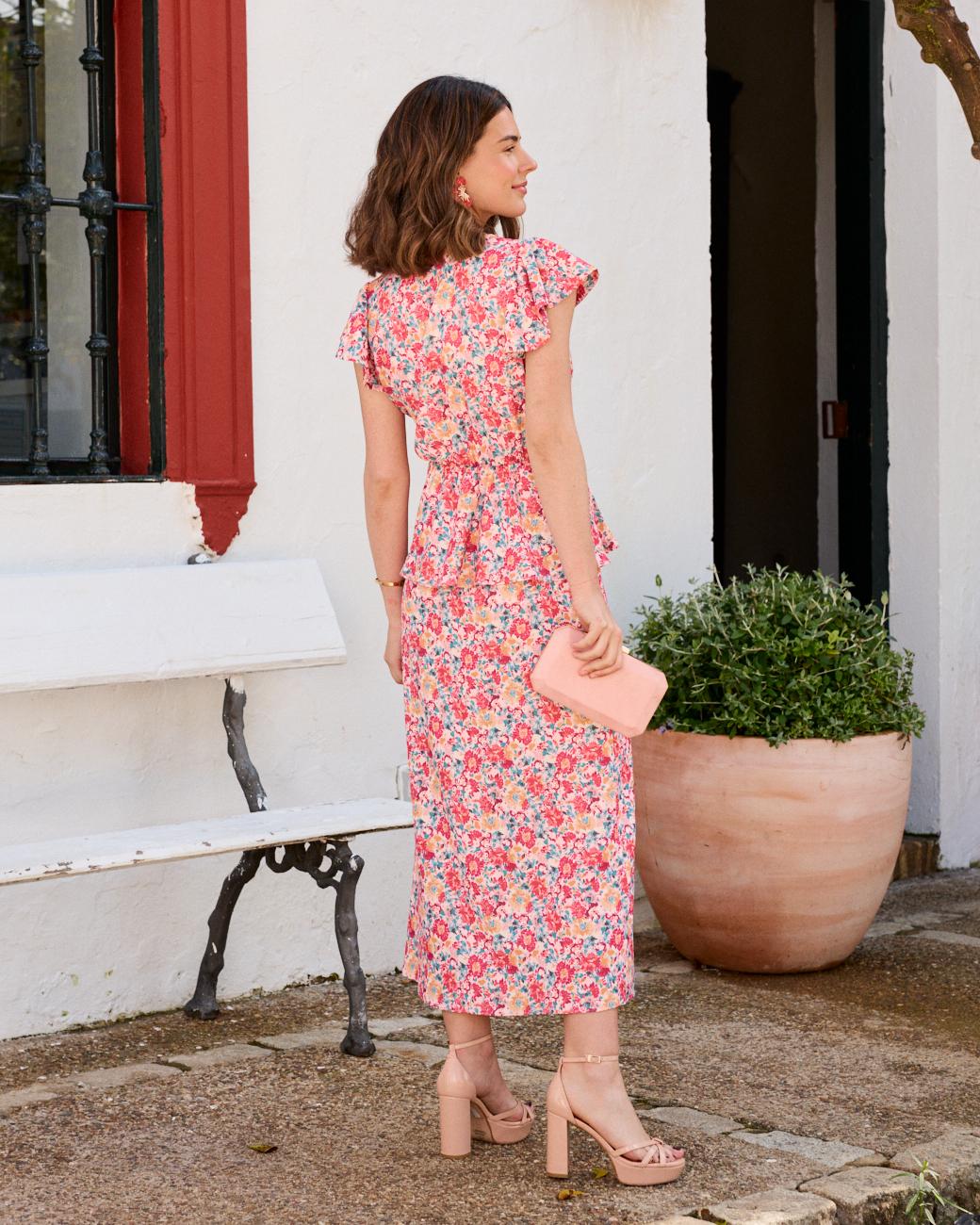 Vestido com Decote Santorini