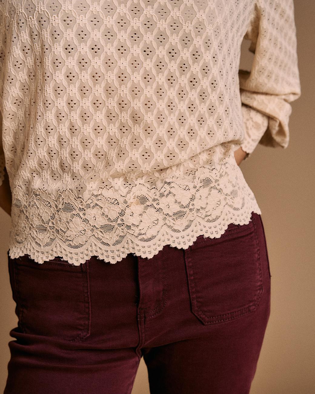 Blusa com Detalhes Camelia