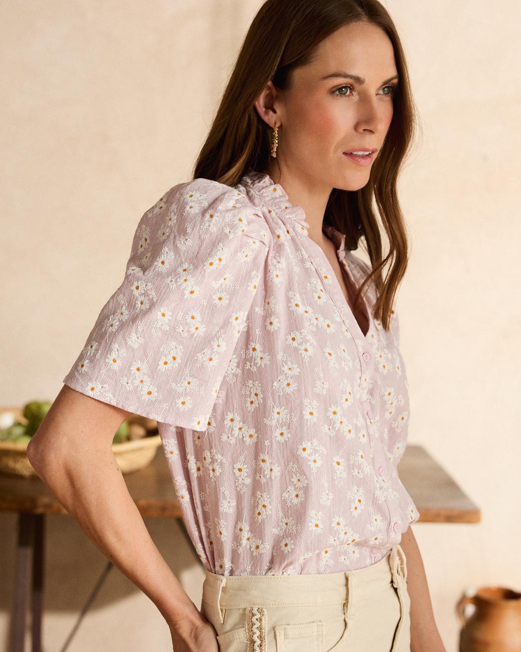 Blusa de Margaridas Leonor