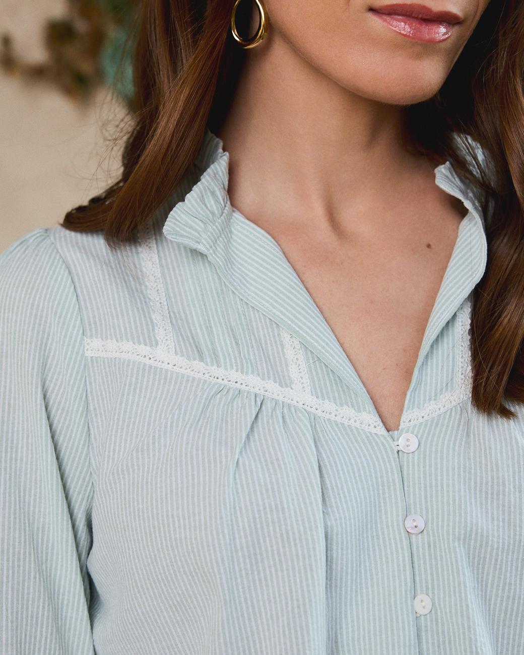 Camisa às riscas Sara