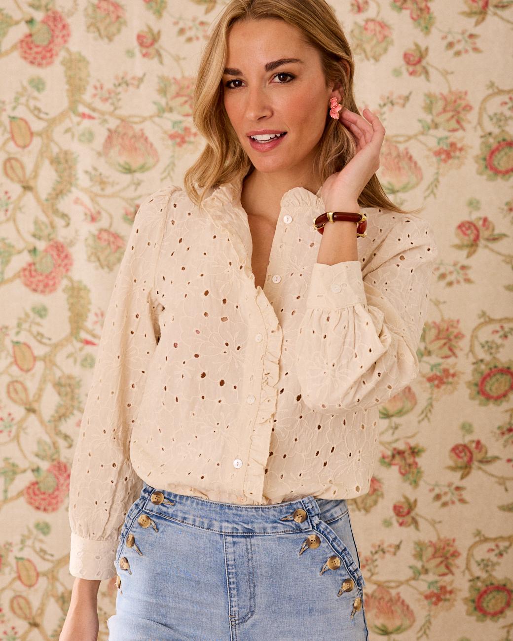 Camisa Bordada Casilda