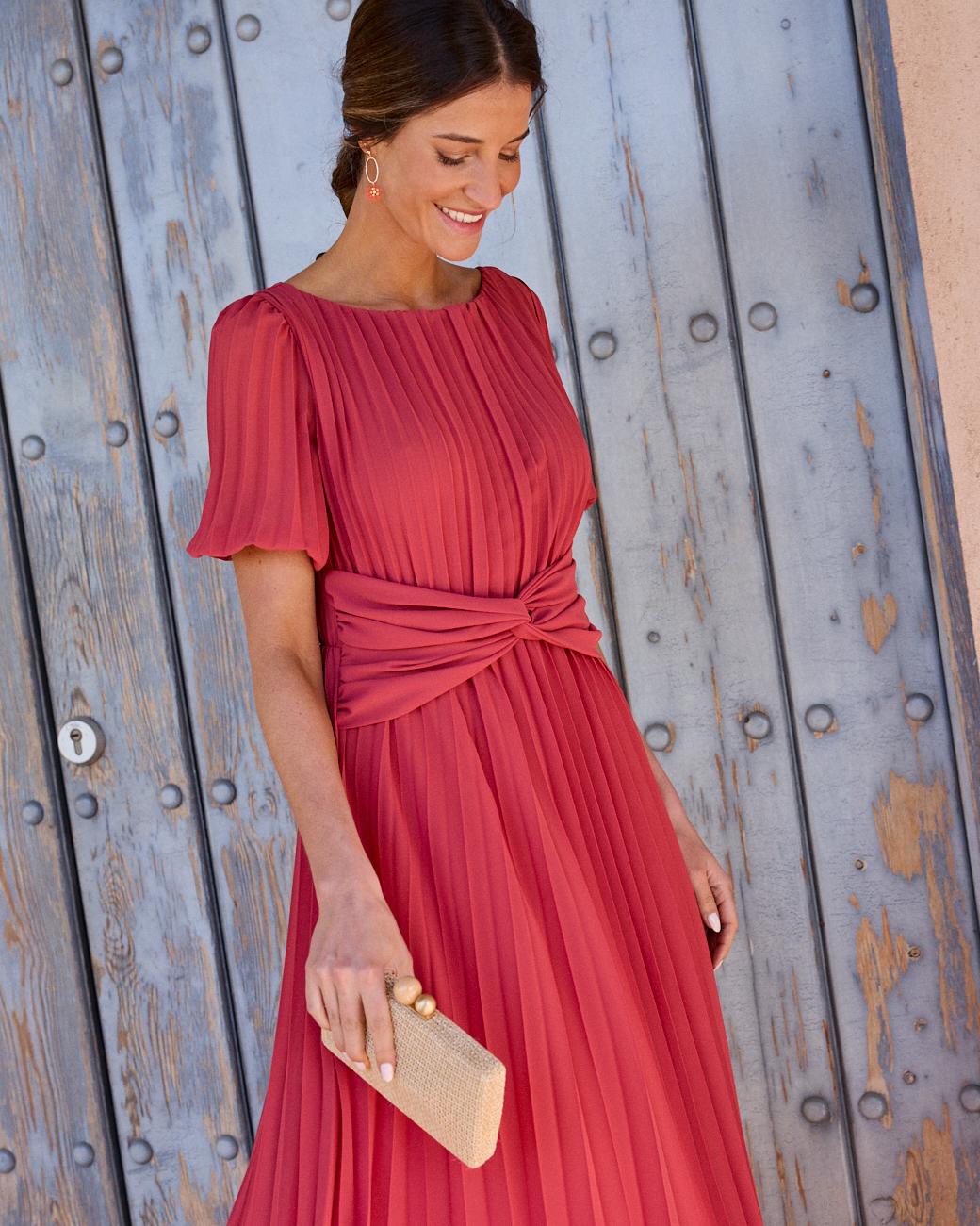 Vestido Plissado Candela