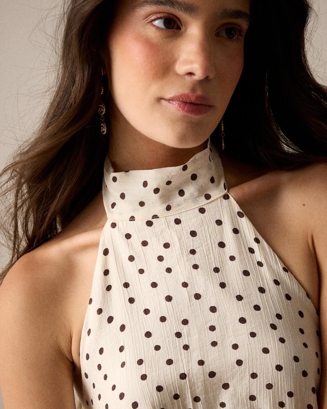 Vestido de Bolinhas Luz