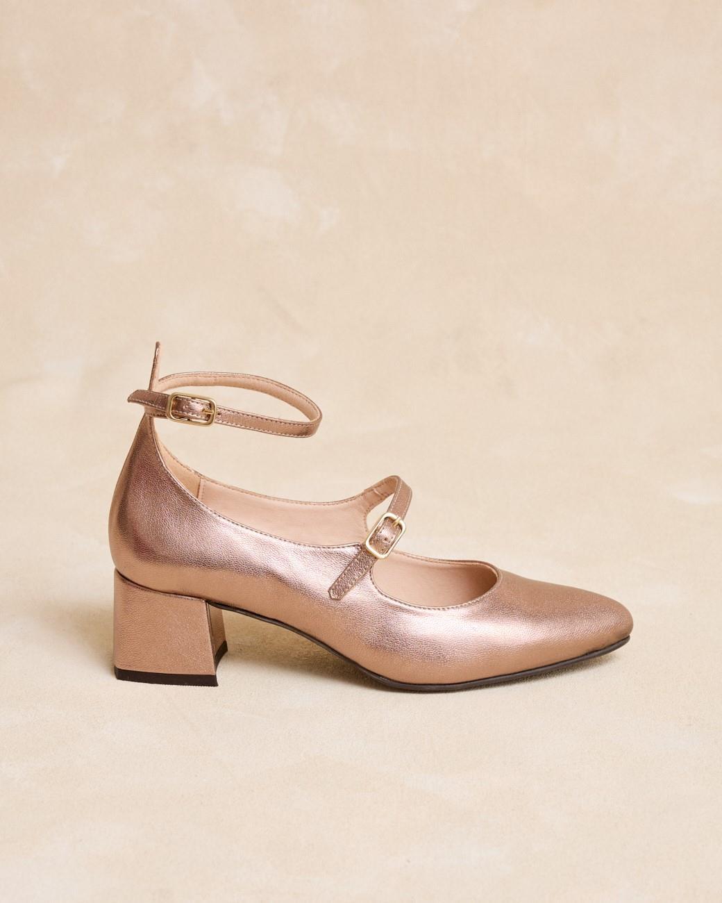 Sapato Mary Jane Doble Corvina