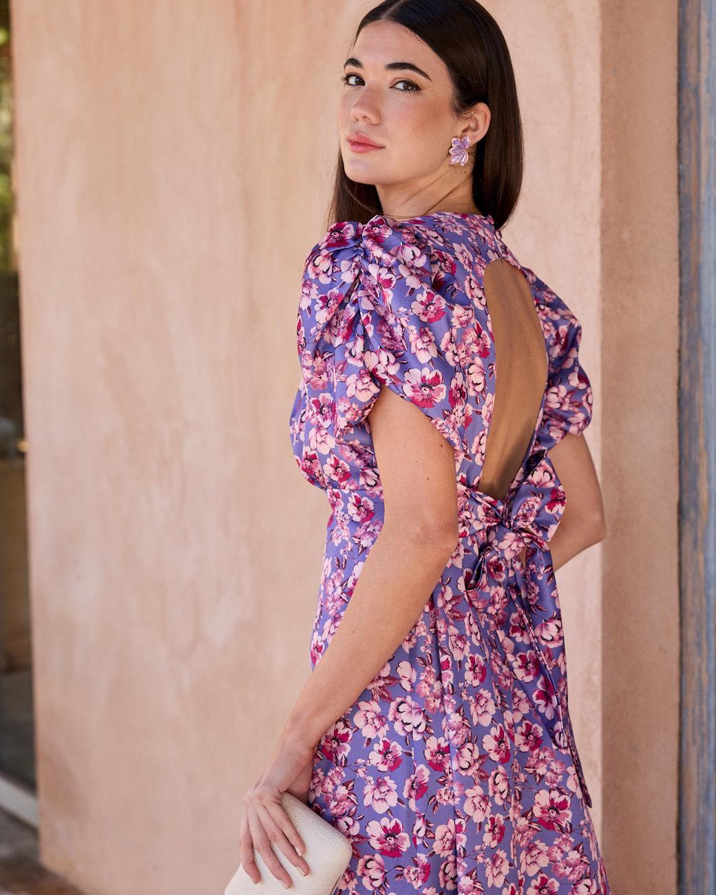 Vestido com Mangas Martina