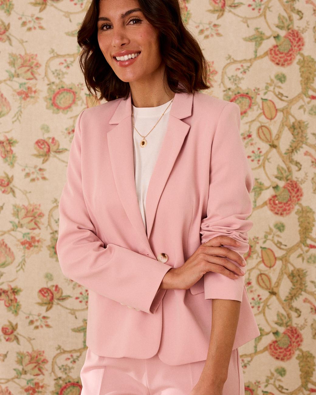 Blazer com Lapela Norma