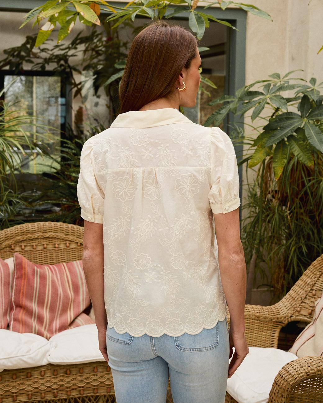 Blusa Branca Aurora