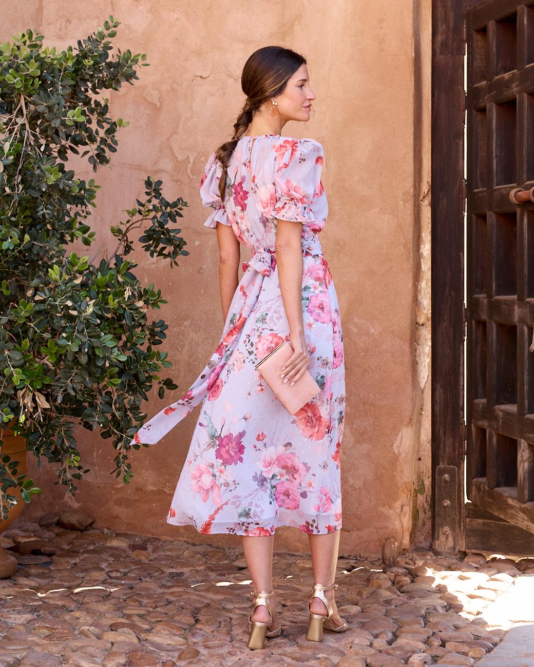 Vestido de Flores Capuccine