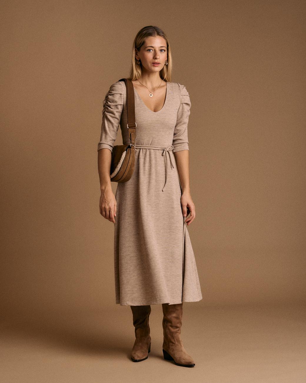 Vestido Malha Belly