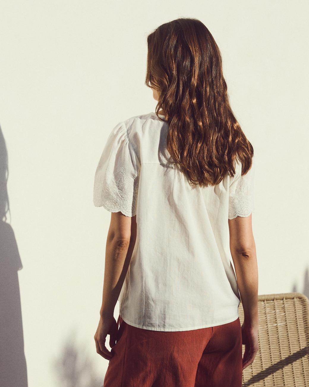 Camisa Bordada Almudena