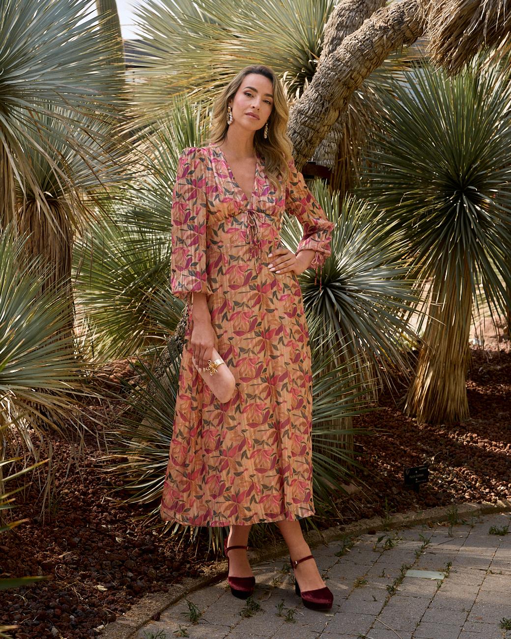 Vestido Longo Flora