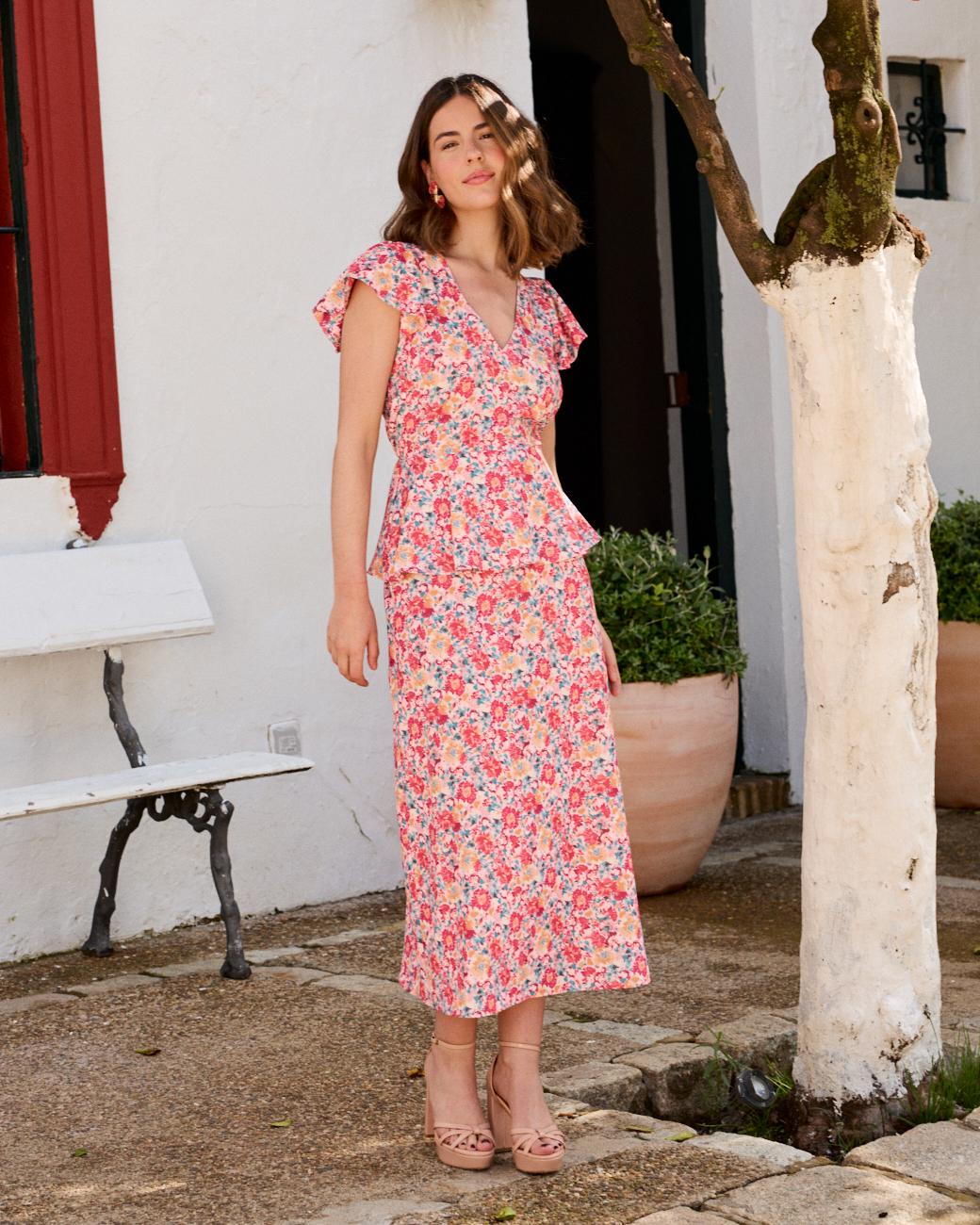 Vestido com Decote Santorini