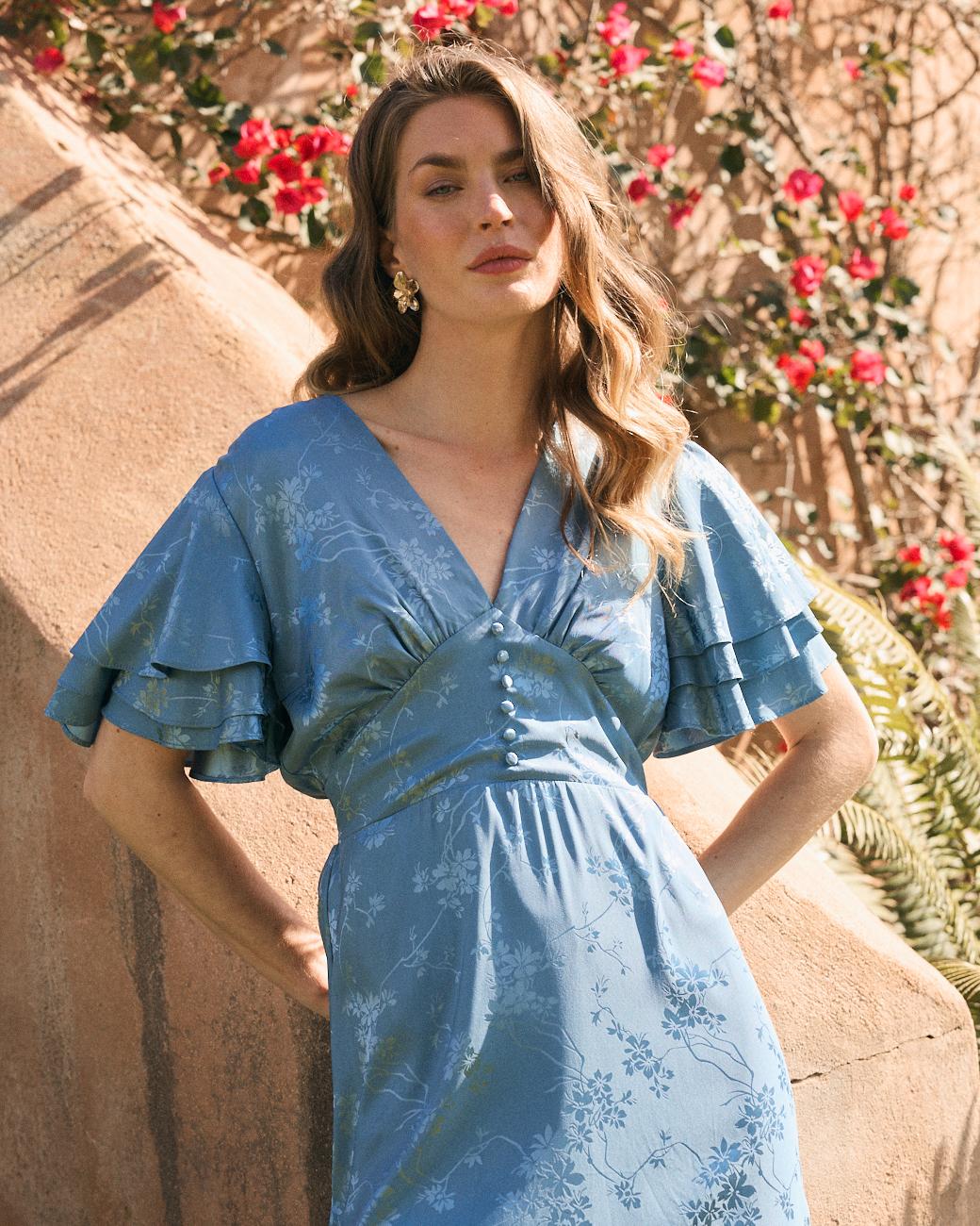 Vestido com Botões Celigny
