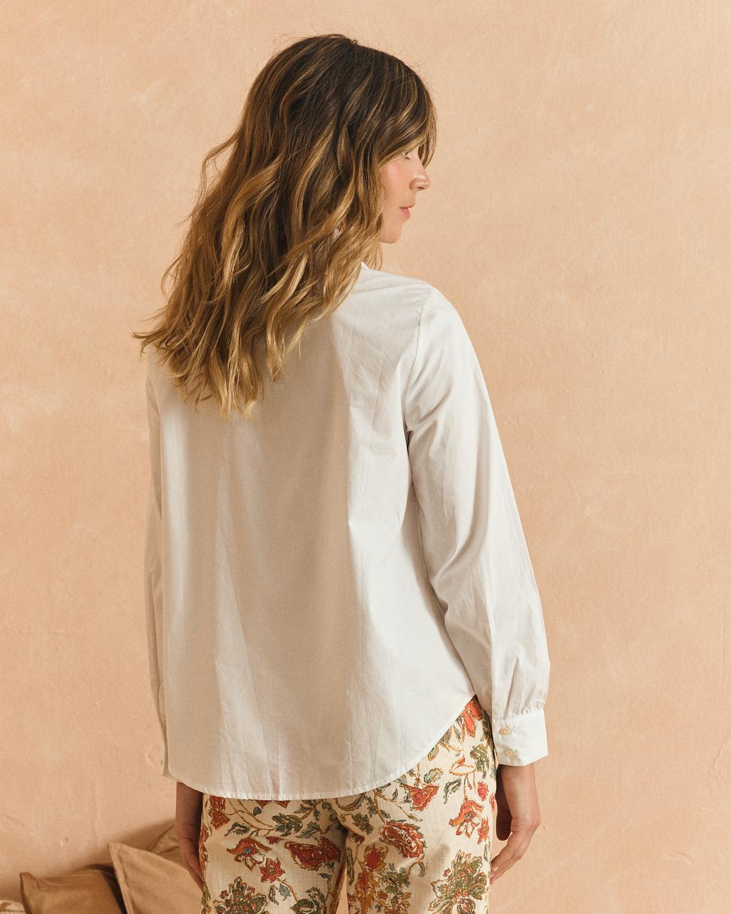 Camisa com laço Celia
