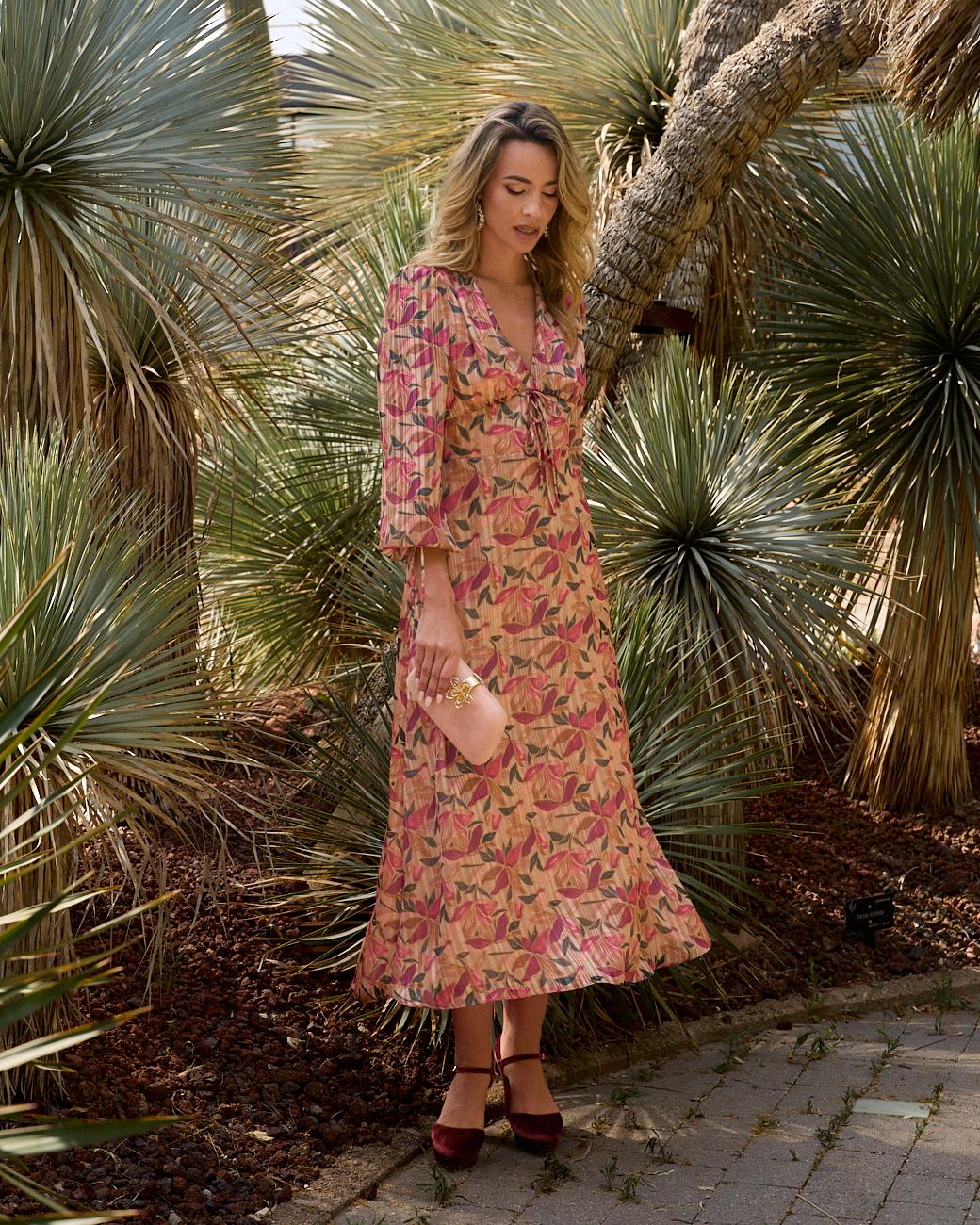 Vestido Longo Flora