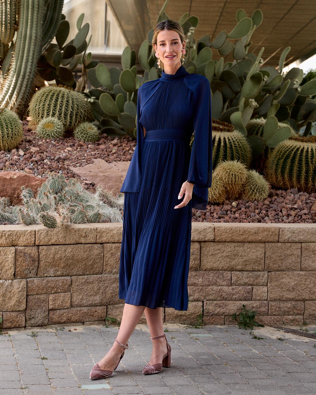 Vestido Longo Liso