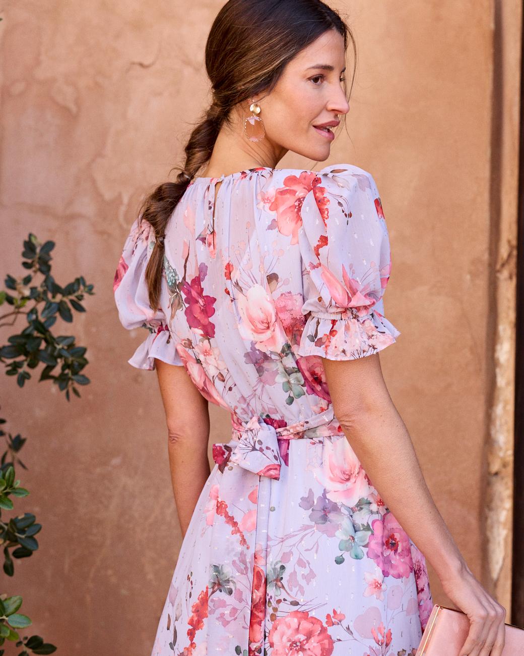 Vestido de Flores Capuccine