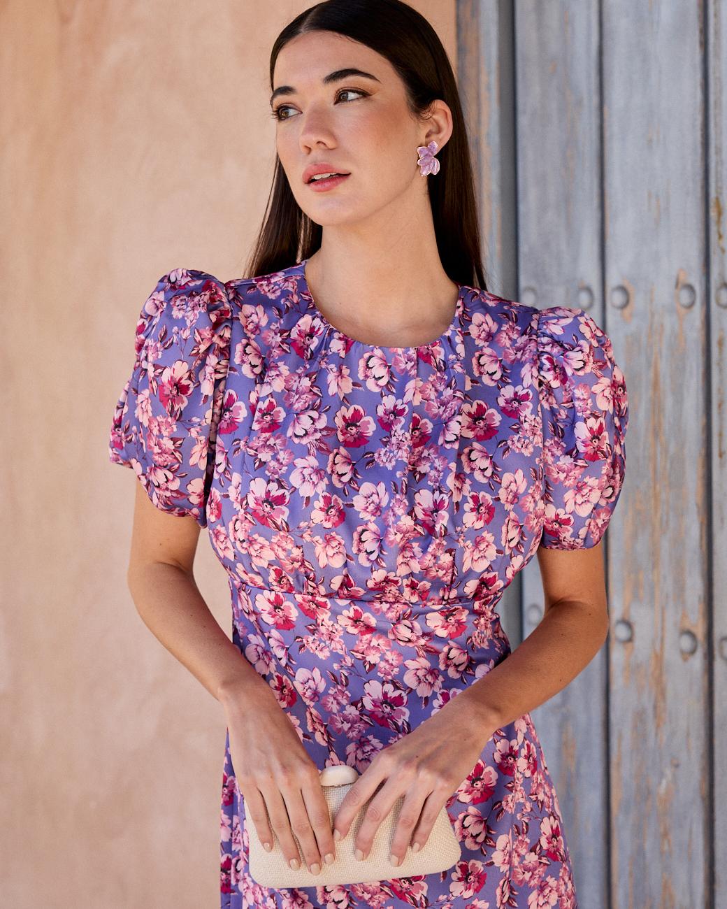 Vestido com Mangas Martina